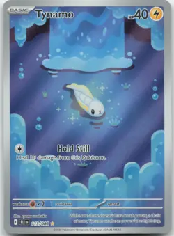 Tynamo 113/086 SV: Black Bolt Pokemon Card NM - Image 1