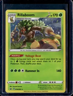 Rillaboom - 014/202 / Cosmos Holo 2020 (NM) / Pokemon TCG - Image 1