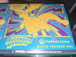 POKEMON CENTER Ascended Heros ELITE TRAINER BOX Pokemon Center Exclusive SEALED! - Image 2