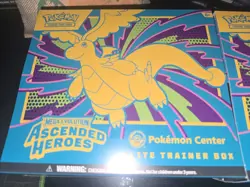 POKEMON CENTER Ascended Heros ELITE TRAINER BOX Pokemon Center Exclusive SEALED! - Image 3