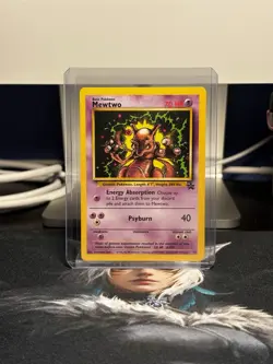 Mewtwo 14 Pokemon WoTC Black Star Promo - Image 1