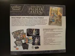 Pokemon Paldean Fates Elite Trainer Box (ETB) Sealed/New & Display Box - Image 3