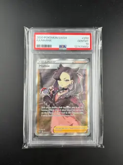 2020 POKEMON SWORD & SHIELD #200 FULL ART/MARNIE PSA 10 - Image 1