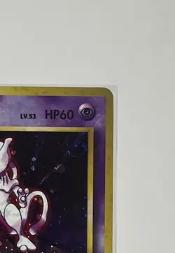 Pokemon Mewtwo No.150 Base Set Holo Rare(Japanese) - Image 3
