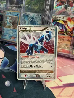 POKEMON DIALGA LV. X HOLO DIAMOND AND PEARL PROMO #17 NM/LP - Image 1