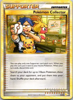 Pokemon Collector (#22) Common HGSS Trainer Kit: Gyarados & Raichu 22/30 LP - Image 1
