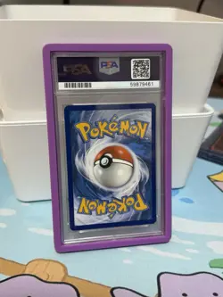 2016 Pokemon XY Evolutions Mewtwo Holo Cracked Ice PSA 9 Mint - Image 2