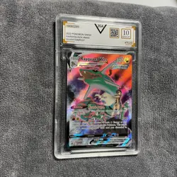 Pokemon TCG Sword & Shield Silver Tempest Rayquaza VMAX TG20/TG30 - Image 2