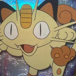 Meowth #52 TOPPS Holo Spectra Chrome Pokemon Card - Image 4