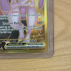 Pokemon Team Rocket's Mewtwo ex 240/182 SV10 Destined Rivals Hyper Rare Holo - Image 5