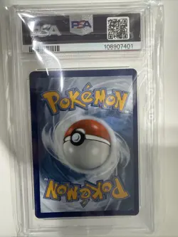 2023 POKEMON SWORD & SHIELD CROWN ZENITH #GG40 FULL ART/GLACEON VSTAR PSA 10 - Image 2
