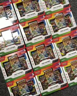 Pokemon TCG First Partner Illustration Collection Series 1 Sealed Box 1X - Image 3