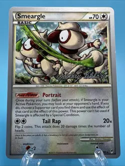 Pokemon SMEARGLE Card 21/95 Rare Call of Legends NM World Championships Regular - Image 1