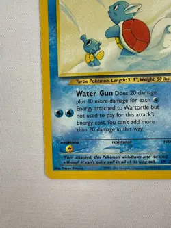 Pokemon Wartortle 15/18 Southern Islands Promo Regular 60 HP Stage 1 2001 - Image 5
