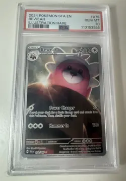Pokemon Bewear 079/064 Shrouded Fable Holo PSA 10 - Image 1
