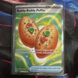 Pokemon TCG Buddy-Buddy Poffin 167/132 Ultra Rare Full Art Mega Evolutions - Image 1