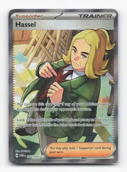 Pokemon TCG - Hassel 205/167 Near Mint Ultra Rare Twilight Masquerade - Image 1