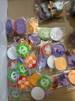 Pokemon Dice Lot Of 21 Sets. Extra Coins And Lammers Different Sets - Image 3