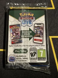 Pokemon SEALED Deoxys SWSH170 Fusion Strike Prerelease Promo Pack!! - Image 2
