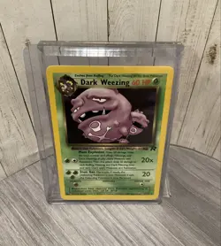 Pokemon Dark Weezing 31/82 Team Rocket Regular - Image 1