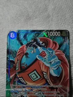 One Piece Jinbe Alt Art OP14-049 THE AZURE SEA'S SEVEN English NM - Image 2