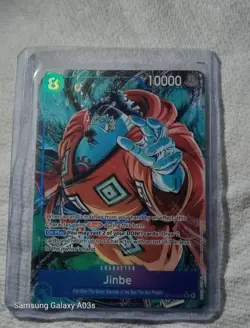 One Piece Jinbe Alt Art OP14-049 THE AZURE SEA'S SEVEN English NM - Image 4