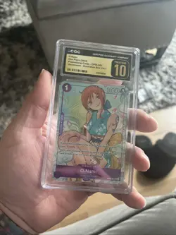 2025 ONE PIECE PROMOS ILLUSTRATION BOX VOL.1 #062 O-NAMI Cgc 10 - Image 3
