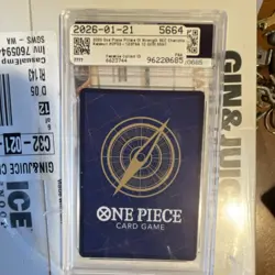 One Piece Charlotte Katakuri SEC Pillars OP03-123 PSA 10 2023 - Image 2