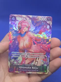 One Piece Wings of the Captain Vinsmoke Reiju OP06-069 Alternate Art NM/LP - Image 2