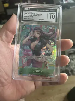 Nico Robin P-111 P ASIA PROMO One Piece Mini-tin Pack Set vol.2 Japanese Cgc 10 - Image 3