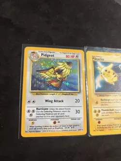 Pokemon Card Lot Pidgeot, Pikachu Promo, And Dragonite Promo Cards - Image 3