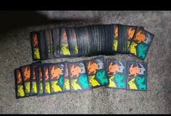 224 Pokemon Evolving Skies Tcg Sleeves + 16 Index Cards + Binder - Image 1