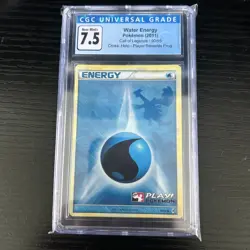 Water Energy - 90/95 - Pokemon Call of Legends Holo Card Play! Promo CGC 7.5 - Image 1