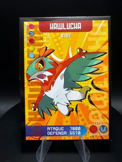 Pokemon Hawlucha Set of 5 - Hawlucha #701 Peru/NON-TCG Card & Sticker Set - Image 4