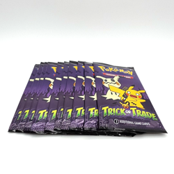 Pokemon Trick or Trade Booster Pack Lot x10 Sealed Halloween Mini Packs 3 Cards - Image 3