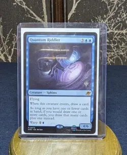 Magic: The Gathering Quantum Riddler Promo Stamped M 0072 Card - Image 3