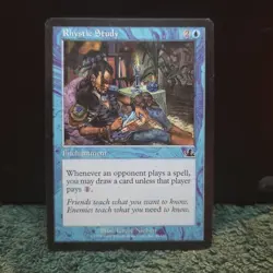 Rhystic Study - Prophecy - Near Mint - MTG - Image 1