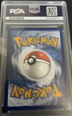 Pokemon TCG Team Rockets Wobbuffet ETB Promo Card 203 PSA 9 - Image 2
