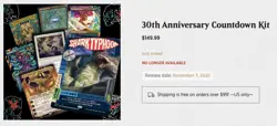 MTG Secret Lair - 30th Anniversary Countdown Kit CONFIRMED PREORDER - Image 1