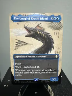 The Unagi of Kyoshi Island (Borderless) Avatar: The Last Airbender Regular - Image 1