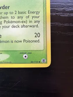 Pokemon TCG Card 2004 Fire Red Leaf Green - Parasect 43/112 - Image 5