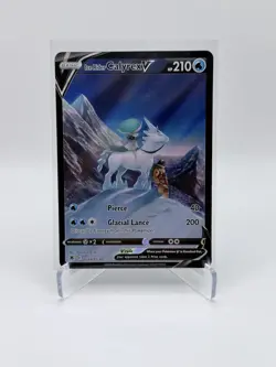 Pokemon Ice Rider Calyrex V TG14/TG30 Swsh10: Astral Radiance Trainer Gallery - Image 1