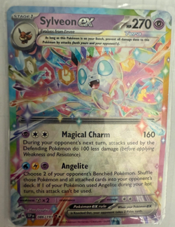 pokemon card sylveon ex hp 270 and 086/191 great condition in sleeve - Image 3