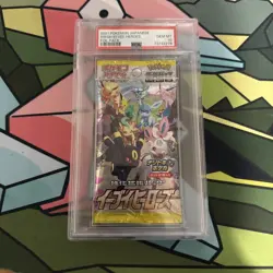 Pokemon TCG Japanese Eevee Heroes Booster Pack Graded PSA 10 - Image 1