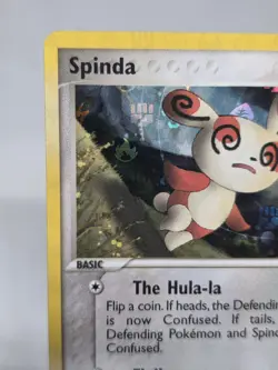 Pokemon TCG Spinda EX Hidden Legends 48/101 Reverse Holo Misprint Holobleed! VTG - Image 3