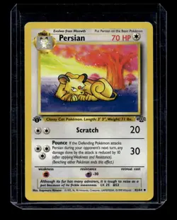 Jungle Pokemon TCG Persian First Edition 42/64 - Image 1