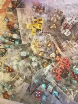 Pokemon Official TCG ETB Dice Packs HUGE LOT of 55 Sealed Dice Packs Free Ship - Image 2