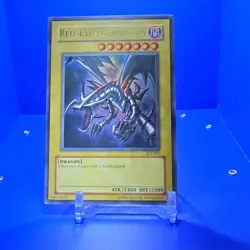 Red-Eyes B. Dragon SDJ-001 Yugioh TCG 1996 MP - Image 1