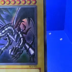 Red-Eyes B. Dragon SDJ-001 Yugioh TCG 1996 MP - Image 2