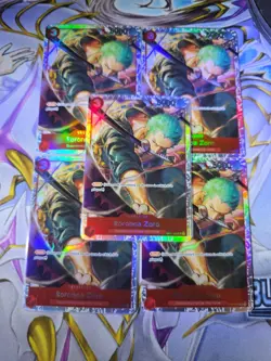 Roronoa Zoro - OP01-025 - Super Rare - ST10 Alt Art - English - NM - OP CCG - Image 1